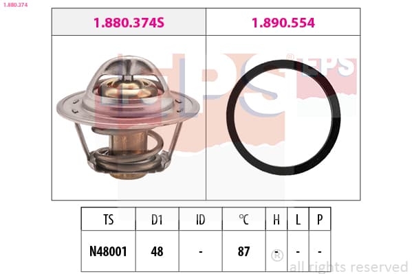 EPS Termostat chladenia 1880374 1