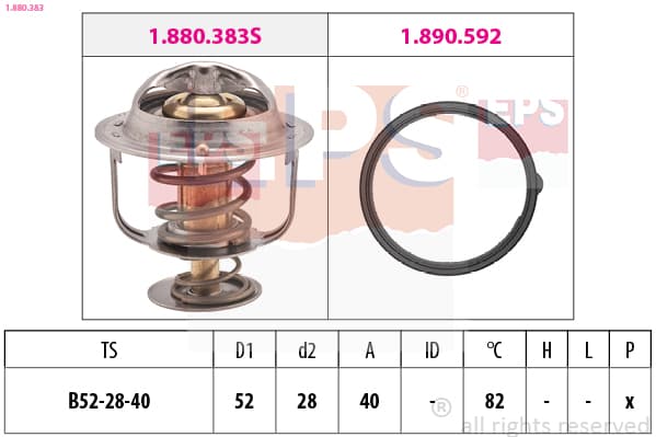EPS Termostat chladenia 1880383 1