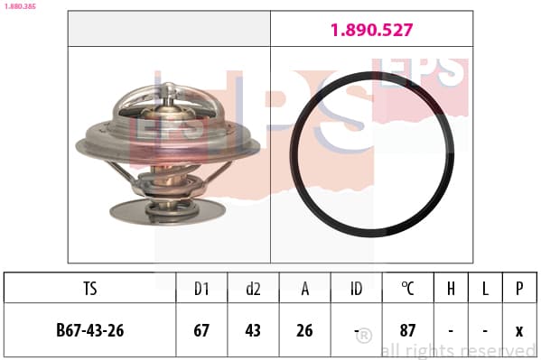 EPS Termostat chladenia 1880385 1