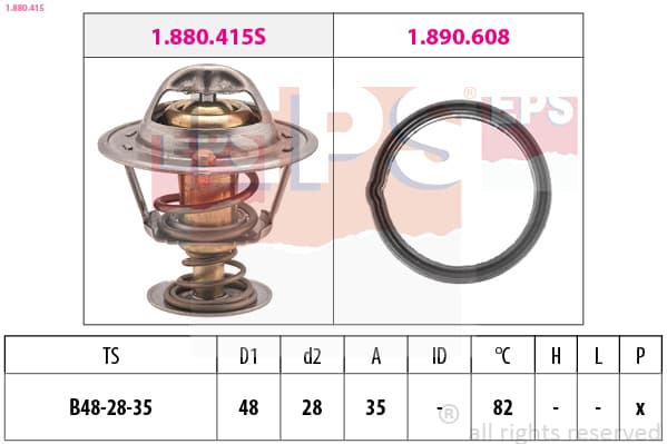 EPS Termostat chladenia 1.880.415 1