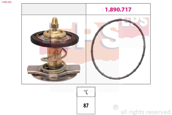 EPS Termostat chladenia 1.880.442 1