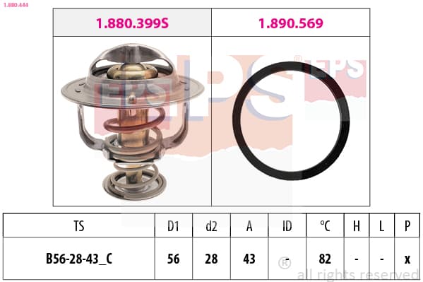 EPS Termostat chladenia 1880444 1