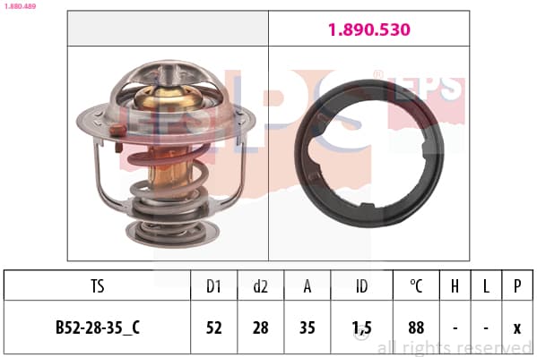 EPS Termostat chladenia 1880489 1