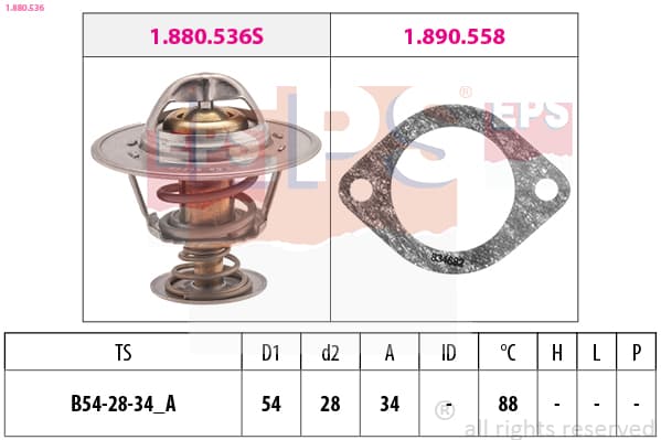 EPS Termostat chladenia 1880536 1