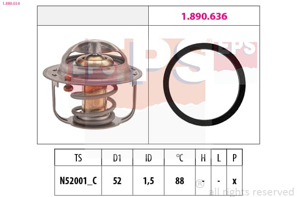 EPS Termostat chladenia 1880554 1