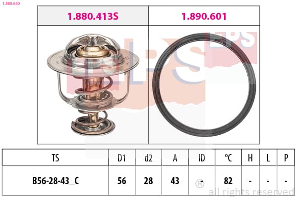 EPS Termostat chladenia 1880640 1
