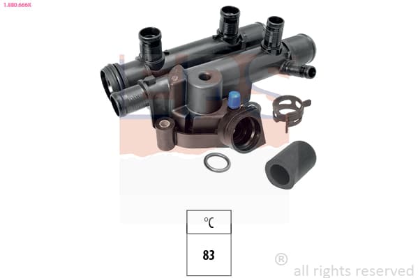 EPS Termostat chladenia 1.880.666K 1