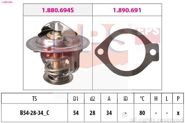 EPS Termostat chladenia 1880694 1