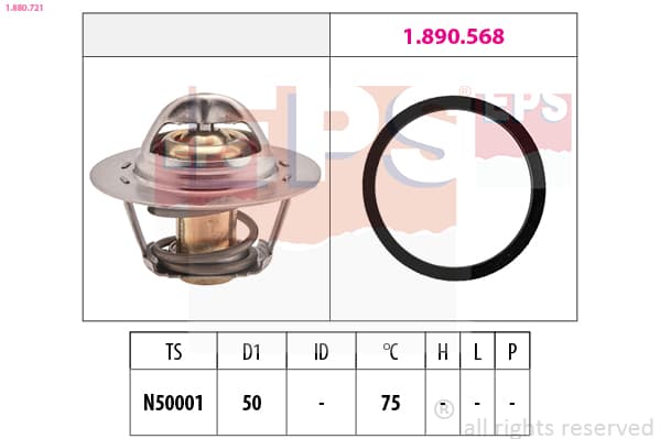 EPS Termostat chladenia 1880721 1