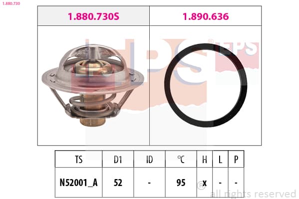 EPS Termostat chladenia 1880730 1