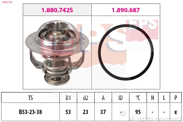 EPS Termostat chladenia 1880742 1