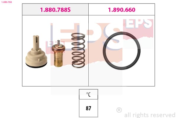 EPS Termostat chladenia 1.880.788 1