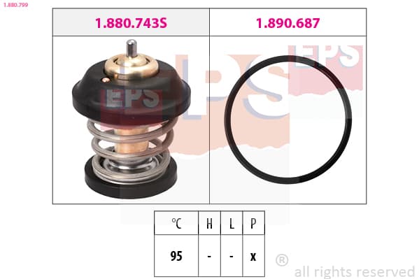 EPS Termostat chladenia 1880799 1