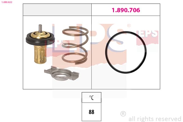 EPS Termostat chladenia 1880822 1