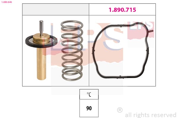 EPS Termostat chladenia 1880846 1