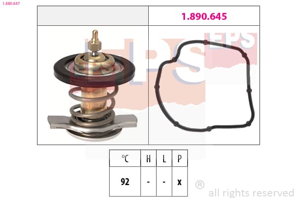 EPS Termostat chladenia 1880847 1