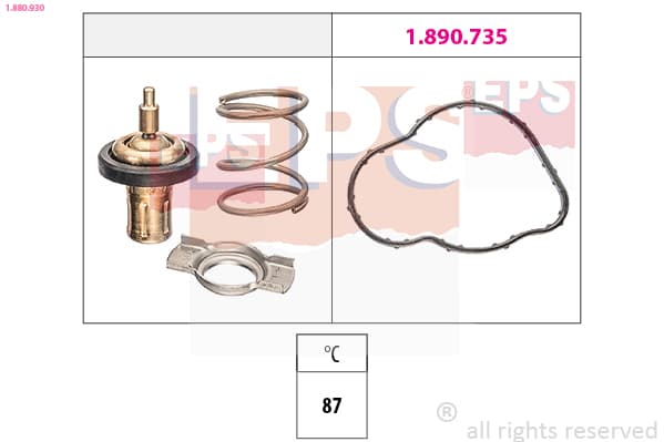 EPS Termostat chladenia 1880930 1