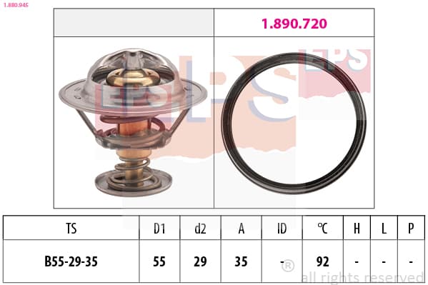 EPS Termostat chladenia 1880945 1