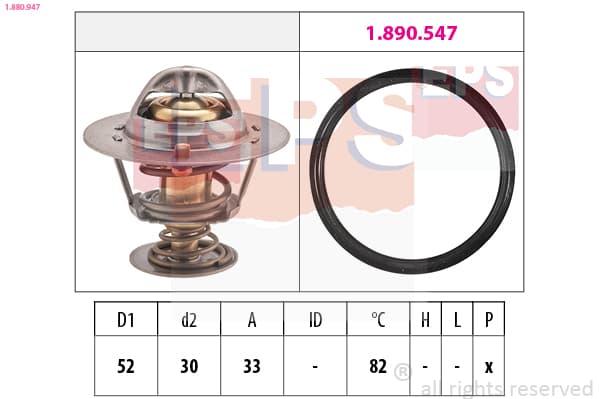EPS Termostat chladenia 1880947 1