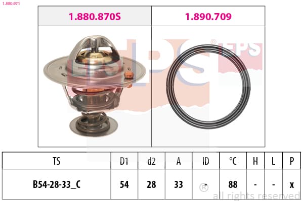 EPS Termostat chladenia 1880971 1