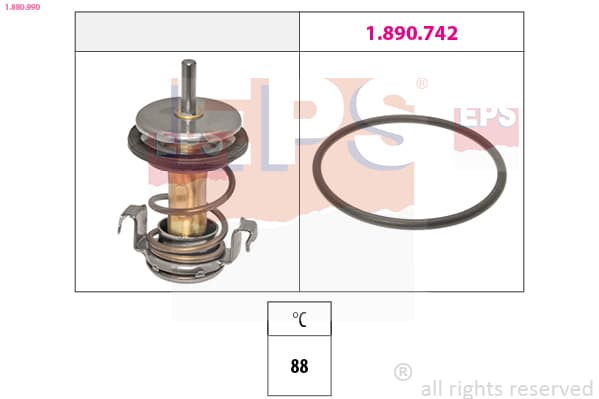 EPS Termostat chladenia 1880990 1