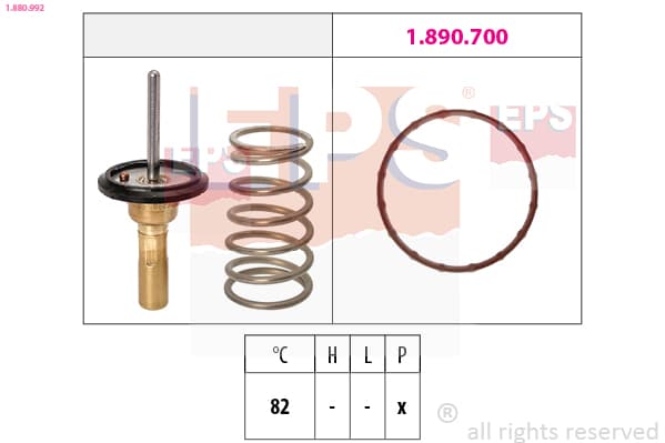 EPS Termostat chladenia 1.880.992 1
