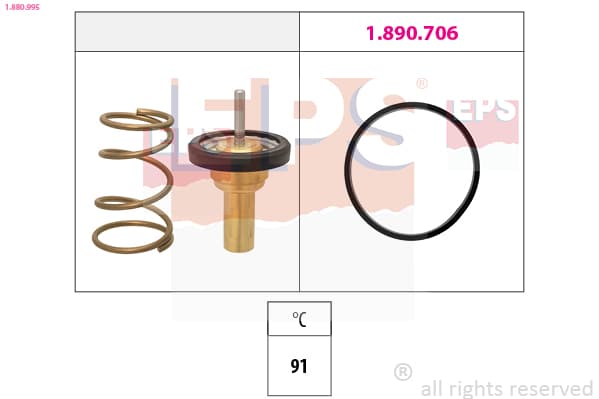 EPS Termostat chladenia 1.880.995 1