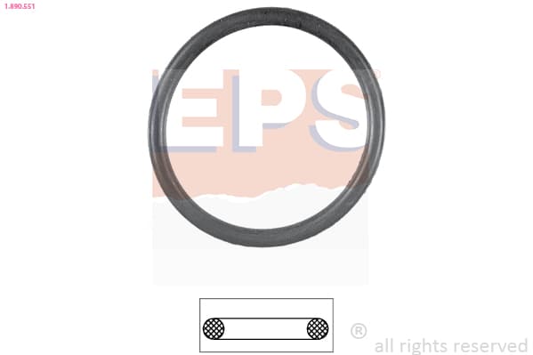 EPS Tesnenie termostatu 1.890.551 1