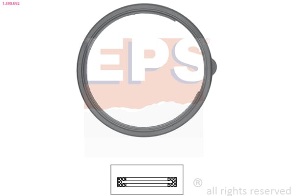 EPS Tesnenie termostatu 1.890.592 1