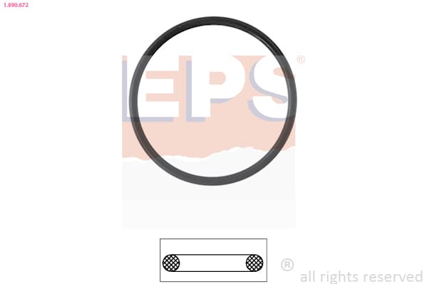 EPS Tesnenie termostatu 1.890.672 1