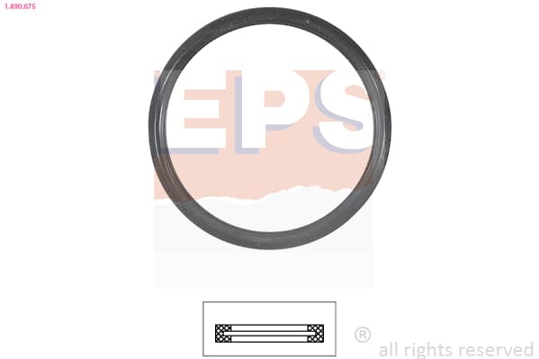 EPS Tesnenie termostatu 1.890.675 1