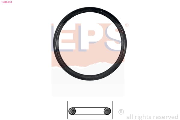 EPS Tesnenie termostatu 1.890.753 1