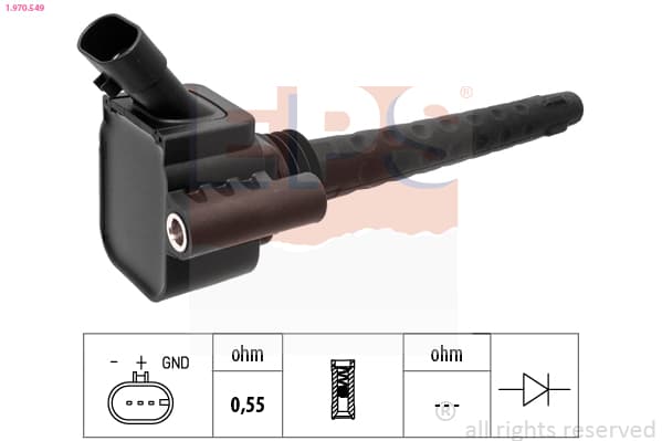EPS Zapaľovacia cievka 1.970.549 1