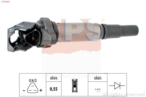 EPS Zapaľovacia cievka 1.970.607 1