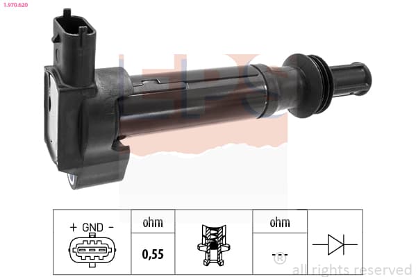 EPS Zapaľovacia cievka 1.970.620 1