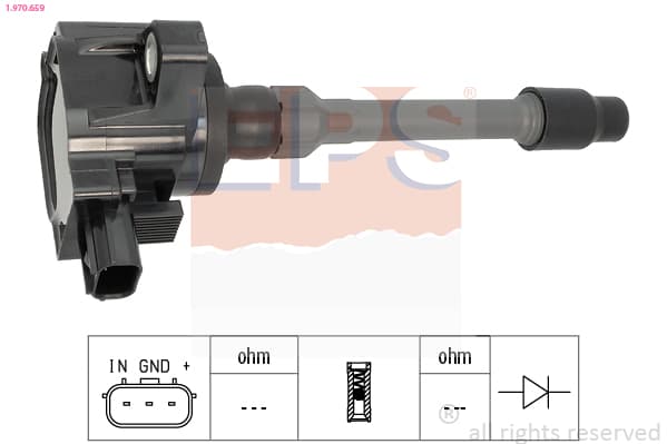 EPS Zapaľovacia cievka 1.970.659 1