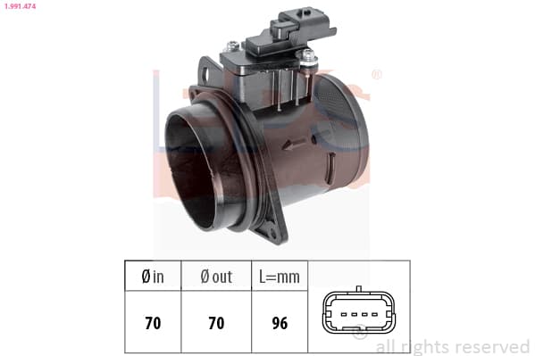 EPS Merač hmotnosti vzduchu 1.991.474 1