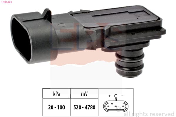 EPS Senzor tlaku nastavenia výžky 1993023 1