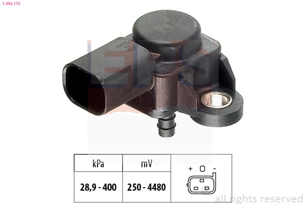 EPS Senzor tlaku nastavenia výžky 1993175 1
