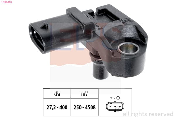 EPS Senzor tlaku nastavenia výžky 1993210 1