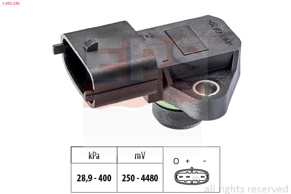 EPS Senzor tlaku nastavenia výžky 1993249 1