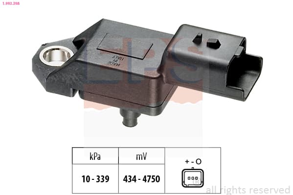 EPS Senzor tlaku nastavenia výžky 1.993.398 1