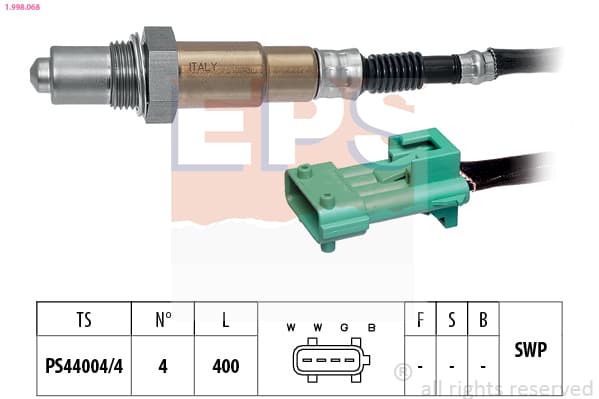 EPS Lambda sonda 1.998.068 1