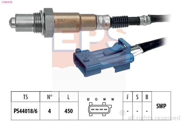EPS Lambda sonda 1.998.078 1