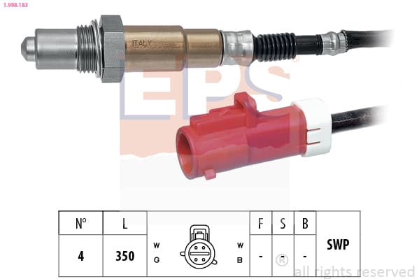 EPS Lambda sonda 1.998.183 1