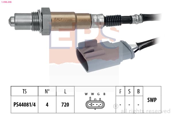 EPS Lambda sonda 1998208 1