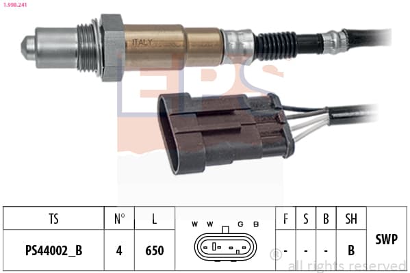 EPS Lambda sonda 1.998.241 1