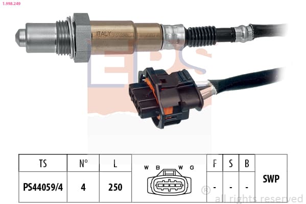 EPS Lambda sonda 1.998.249 1