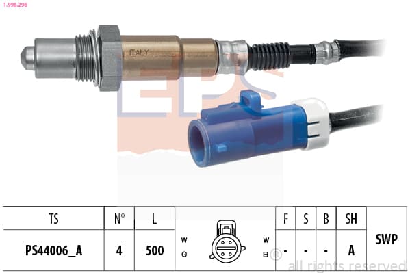 EPS Lambda sonda 1.998.296 1