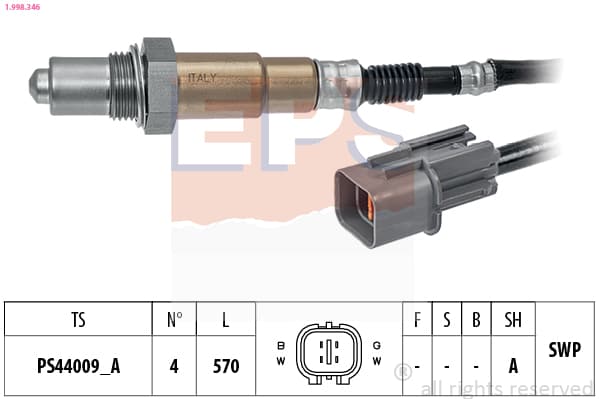 EPS Lambda sonda 1.998.346 1